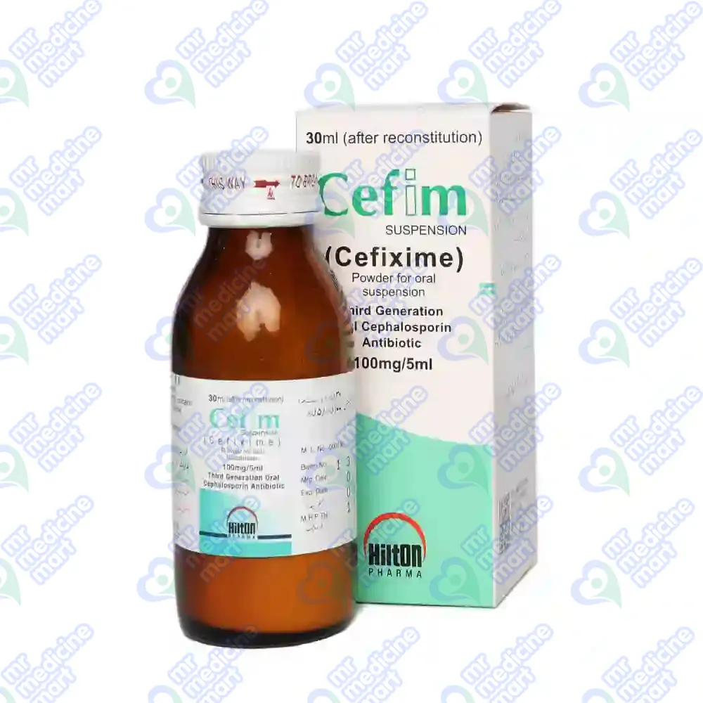 Cefim 100mg/5ml Suspension 30 Ml