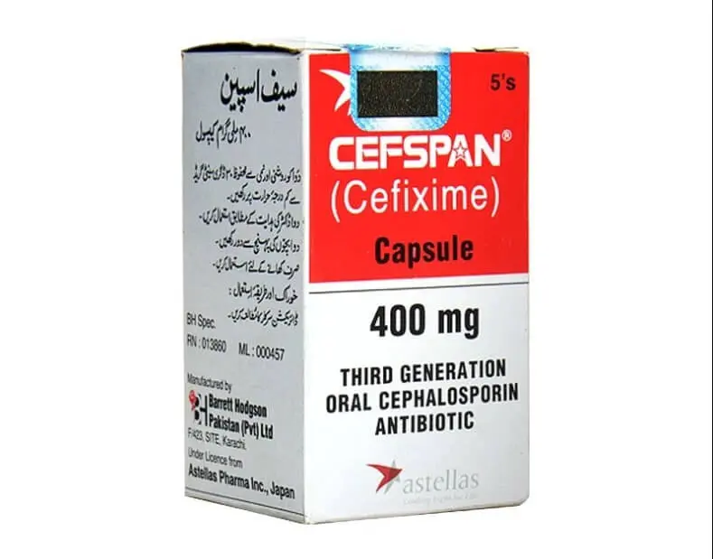 Cefspan 400mg Capsule