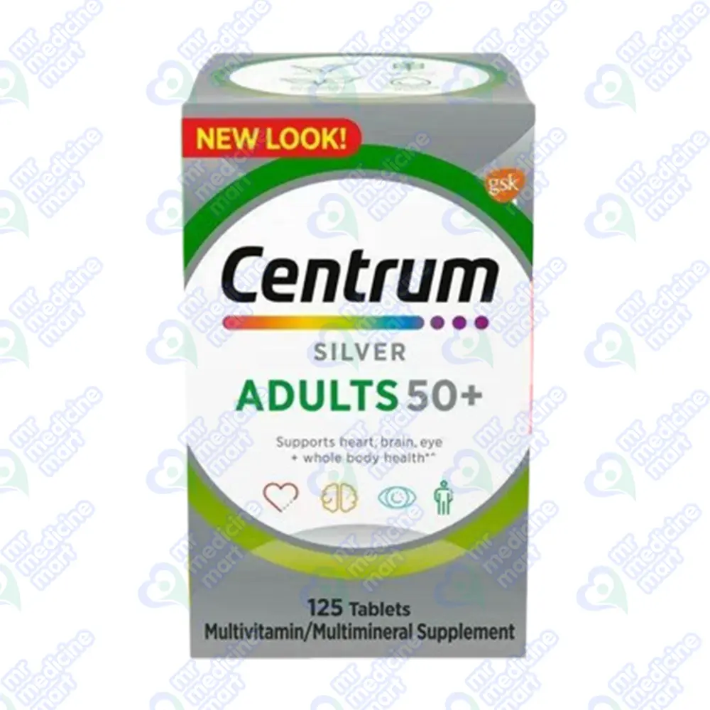 Centrum Silver Adult 50 Plus 125's (Imported)