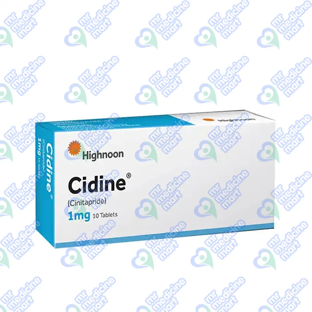 Cidine 1 Mg Tablet 7's 