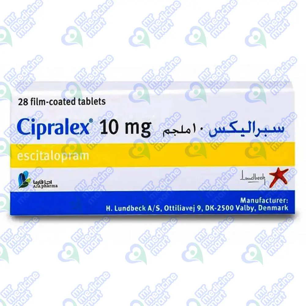 Cipralex 10mg Tablets 14's