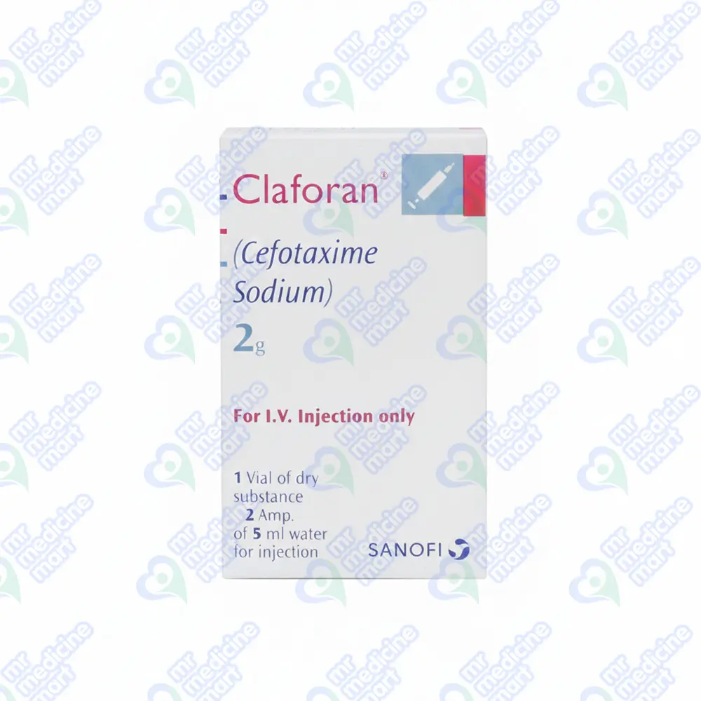 Claforan 2gm Injection 1 vial