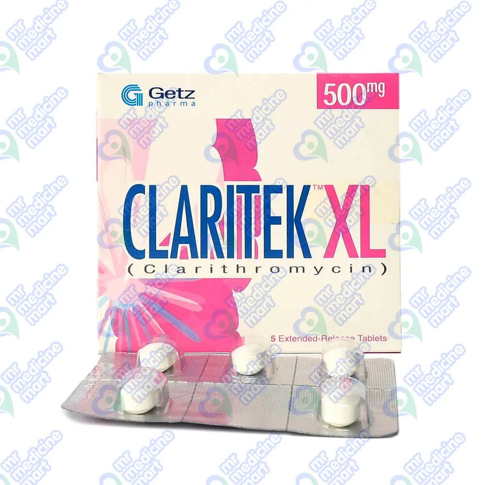 Claritek XL 500mg Tablet 5 'S
