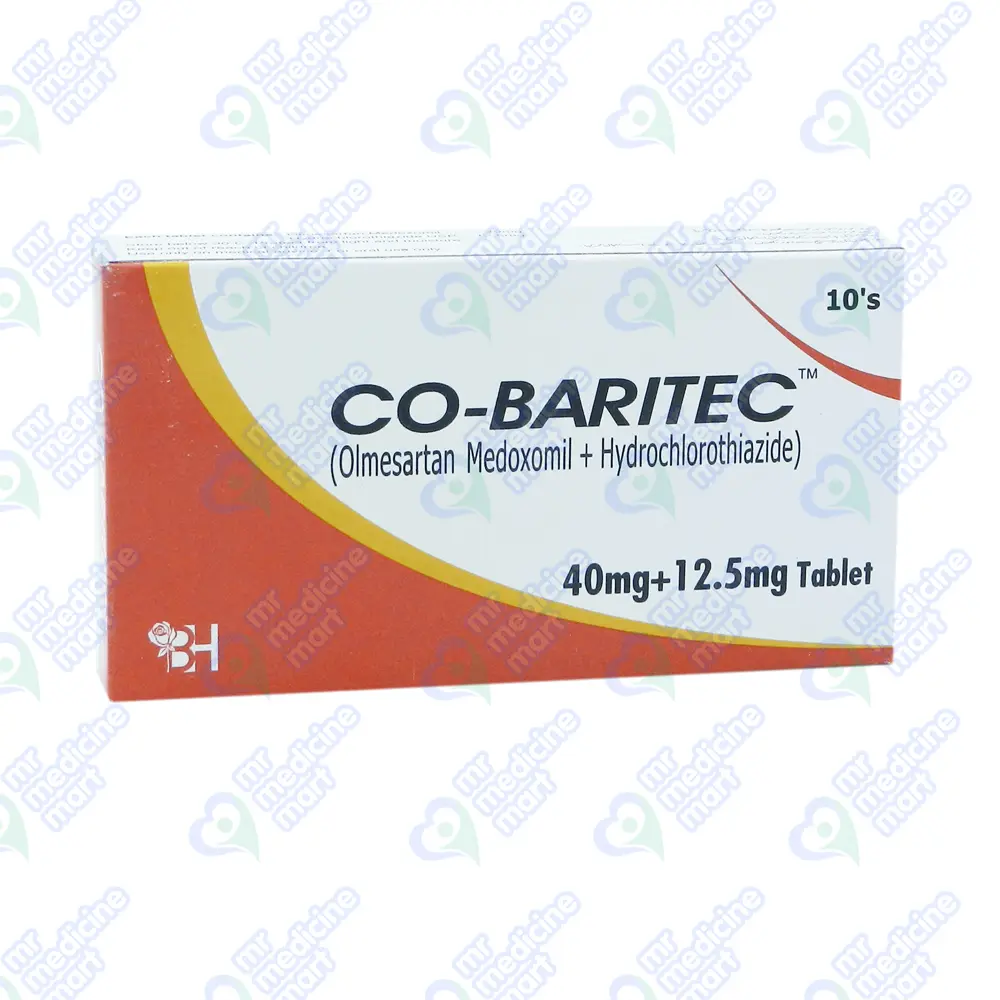 Co Baritec Tablet 40mg/12.5mg