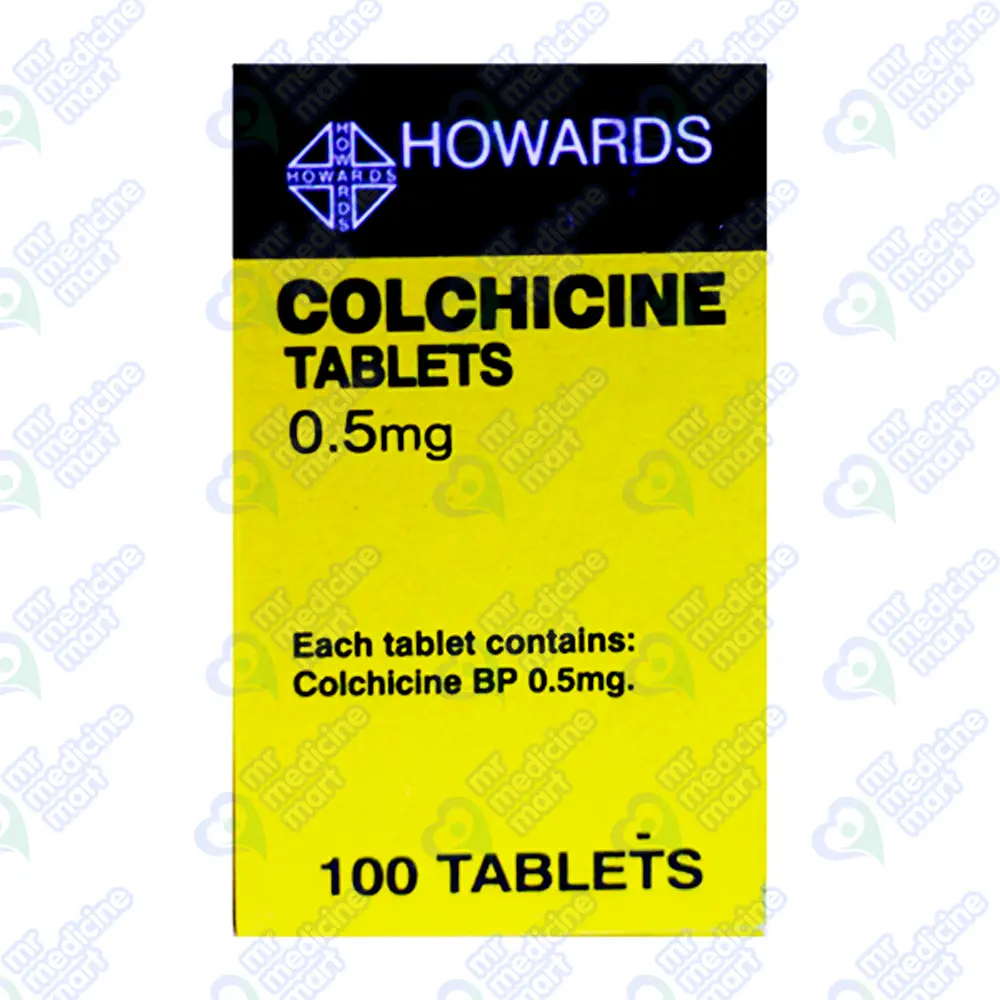 Colchicine 0.5mg Tablet