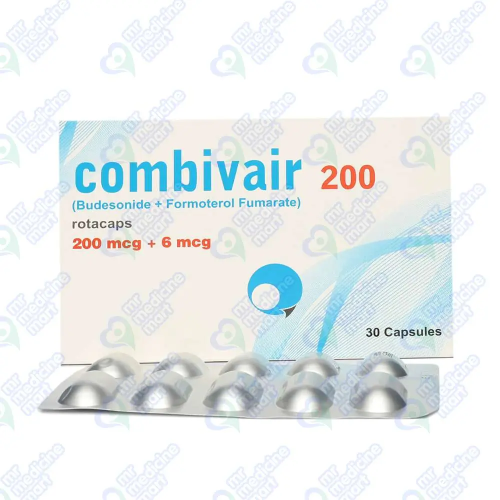 Combivair 200mg Capsule 30's