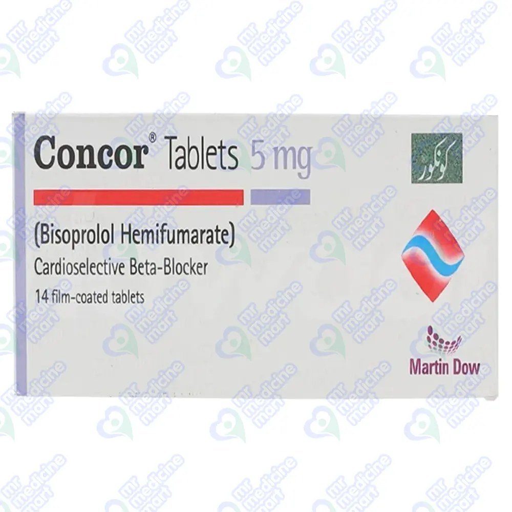 Concor 5mg Tablet 14.0 S'