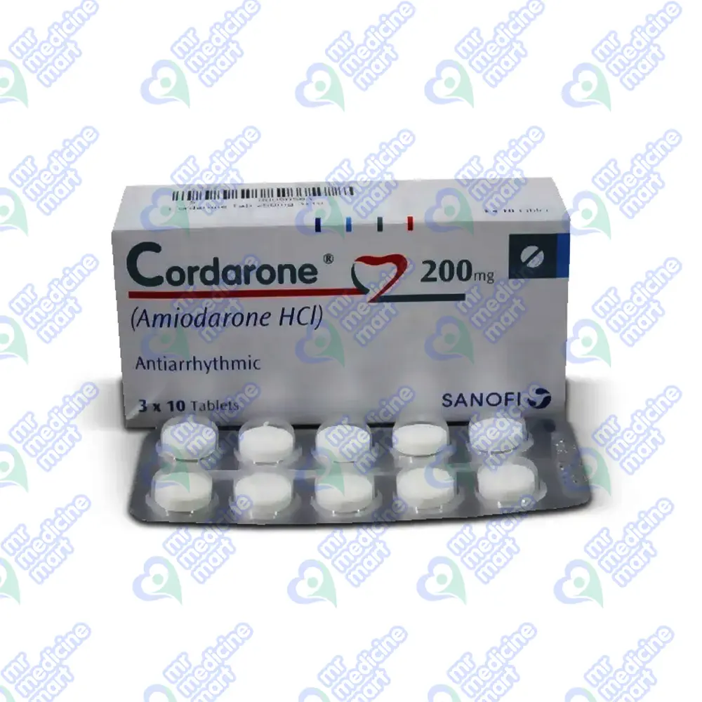 Cordarone 200mg Tablet