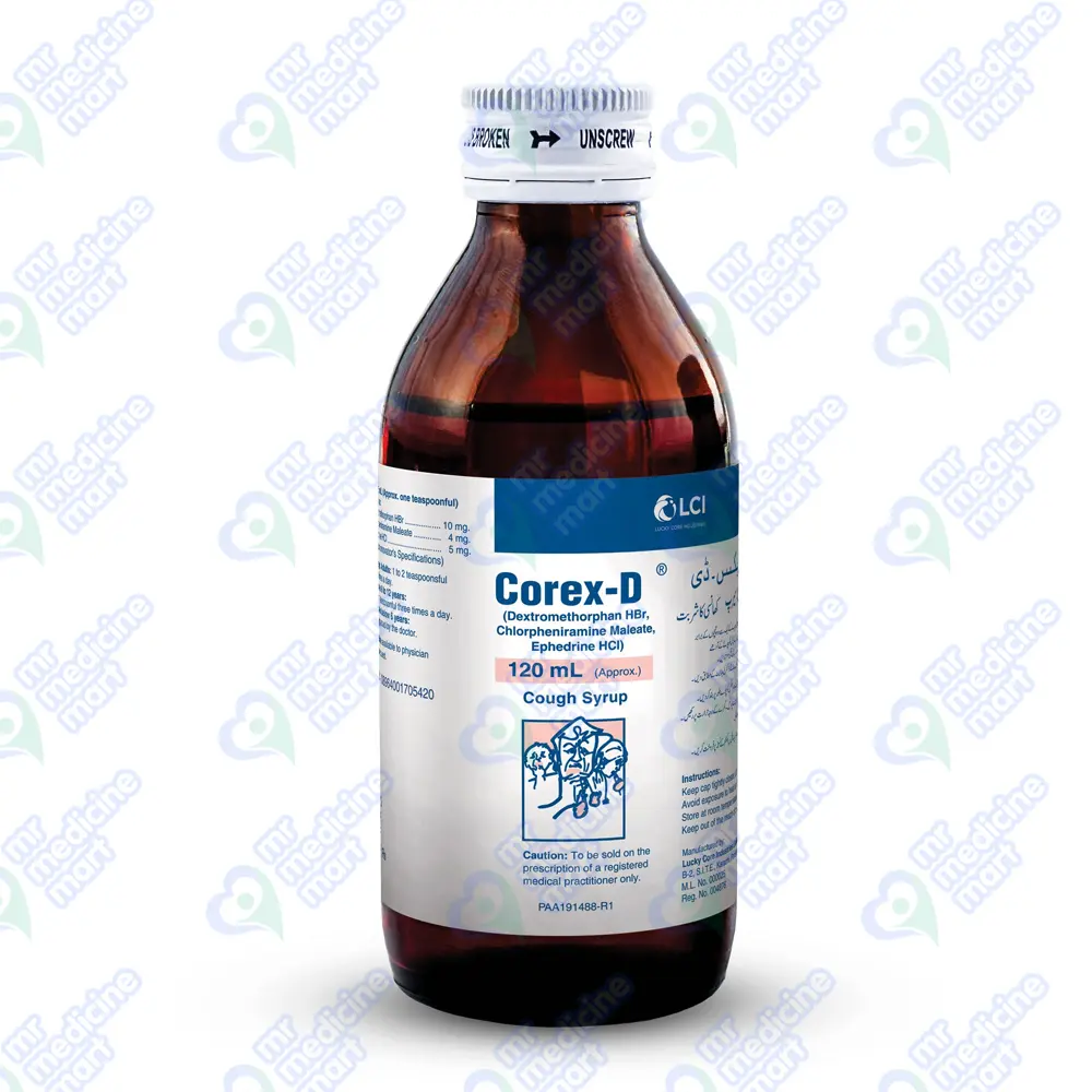 Corex D Cough Syrup 120 ml