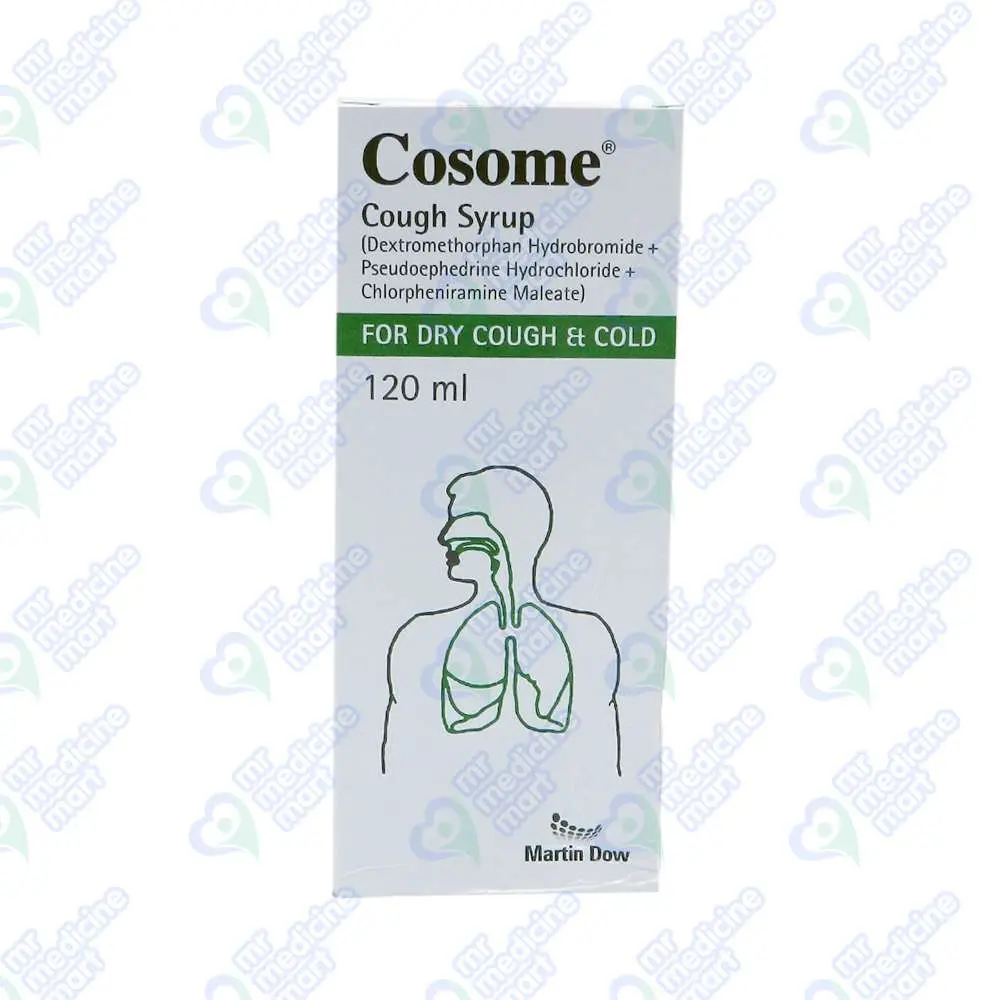 Cosome Cough Syrup 120 Ml