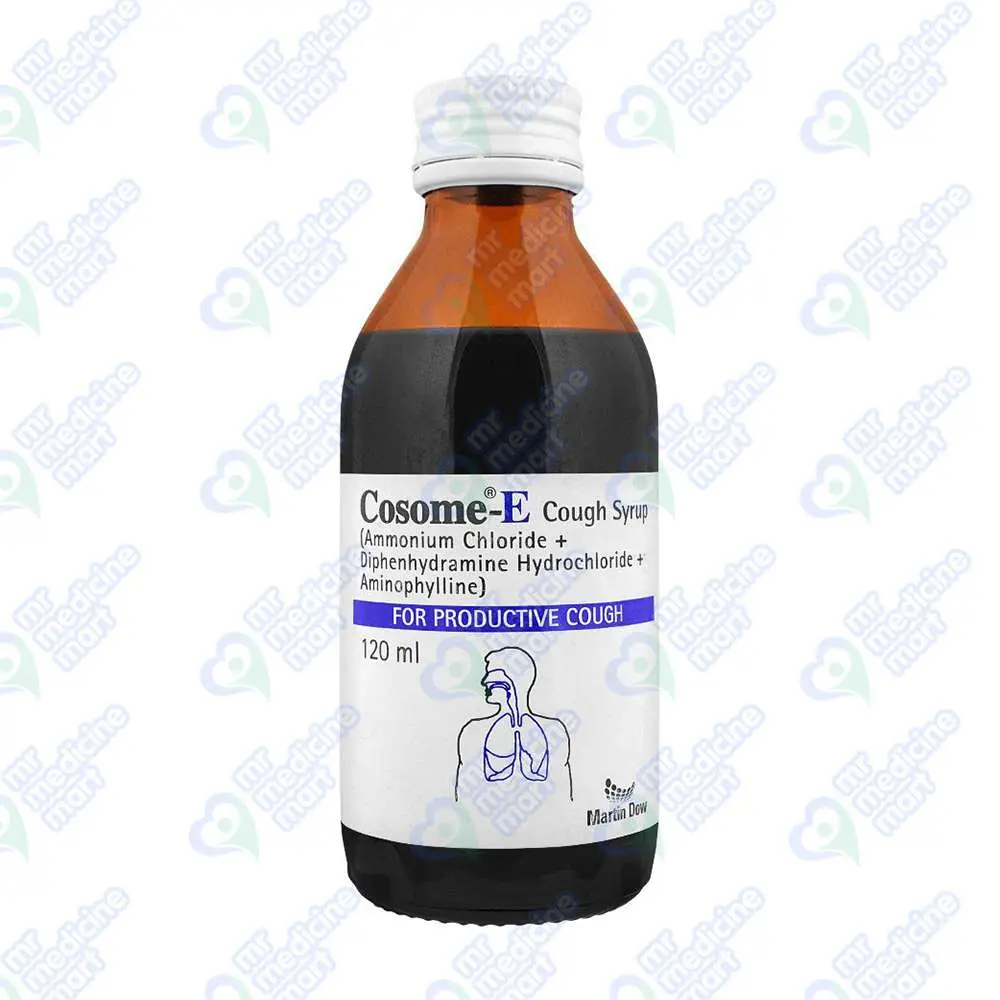 Cosome E Cough Syrup 120ml