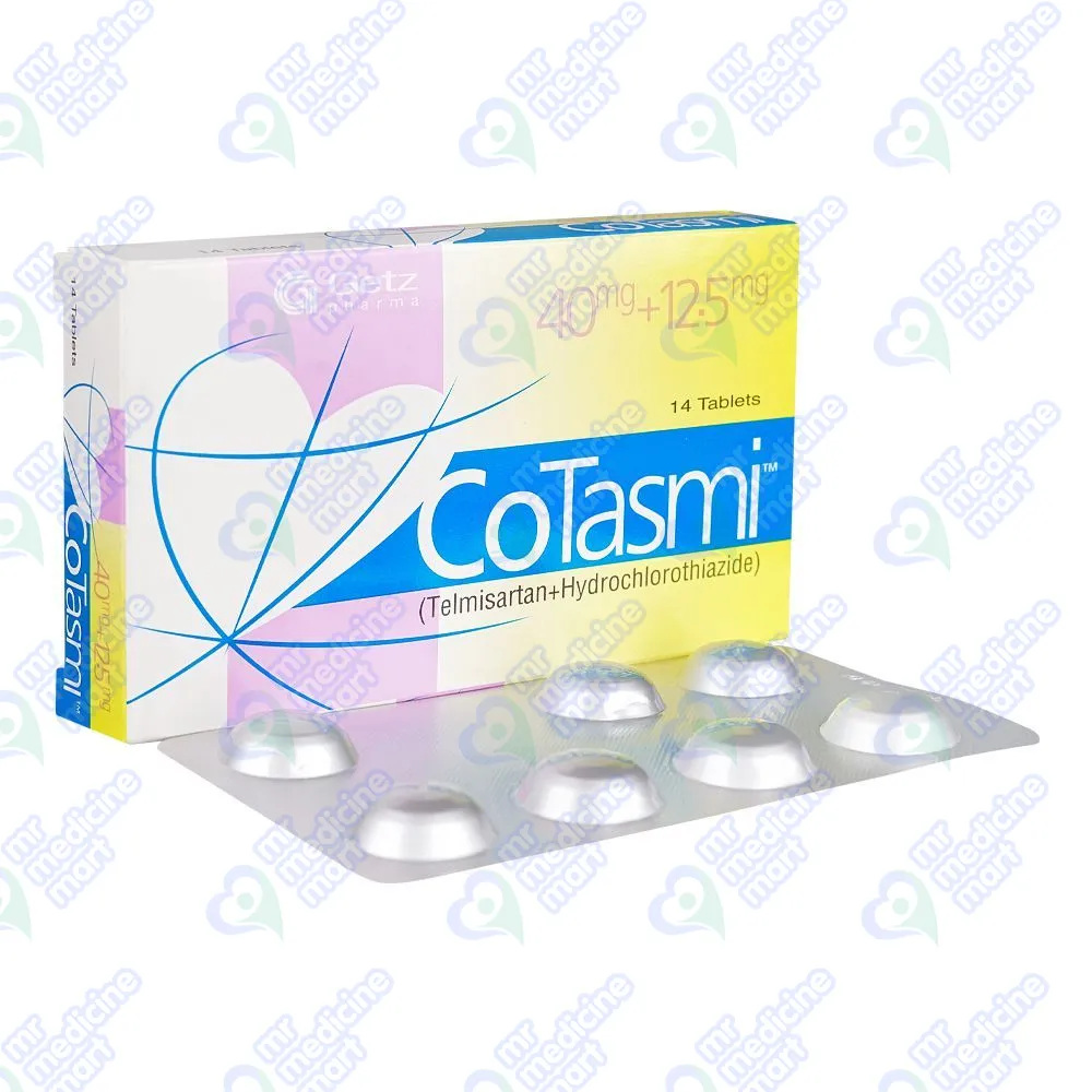 Co Tasmi 40mg/12.5mg Tablet
