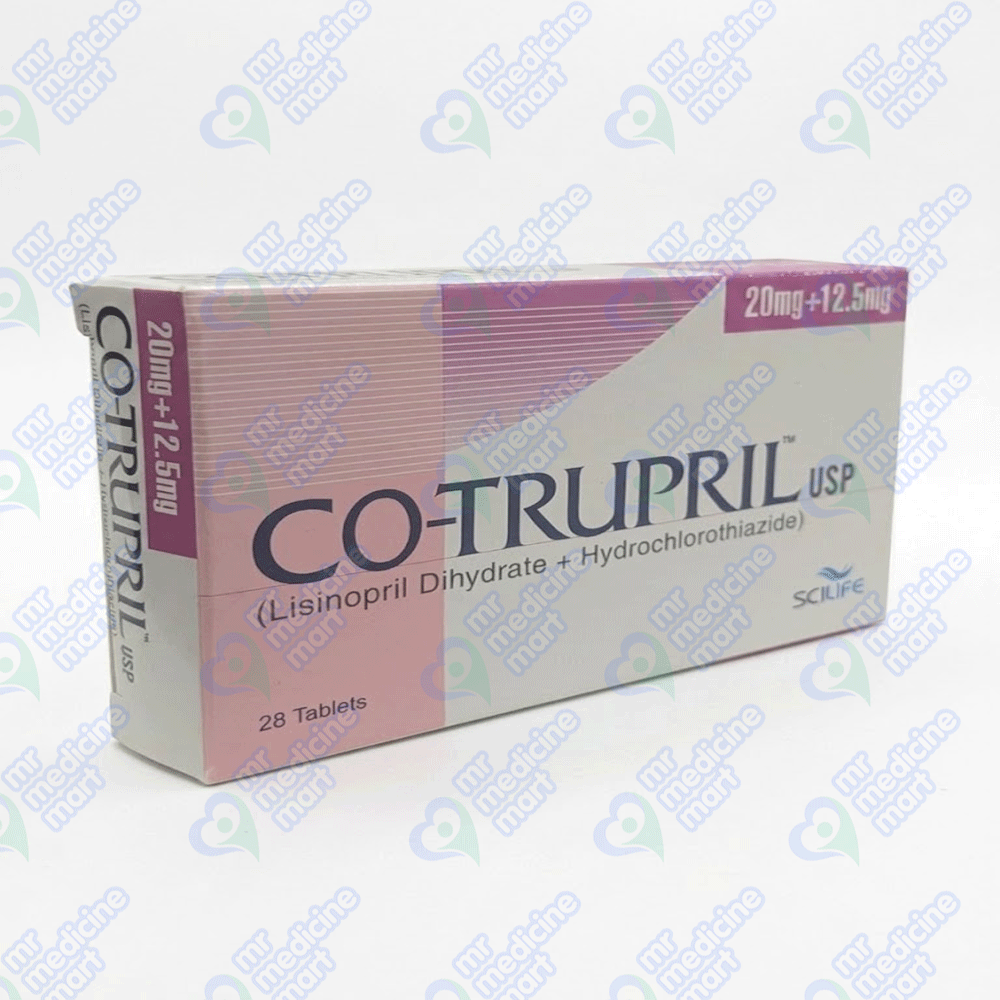 Co-Trupril 20mg+12.5mg Tablet 14 'S