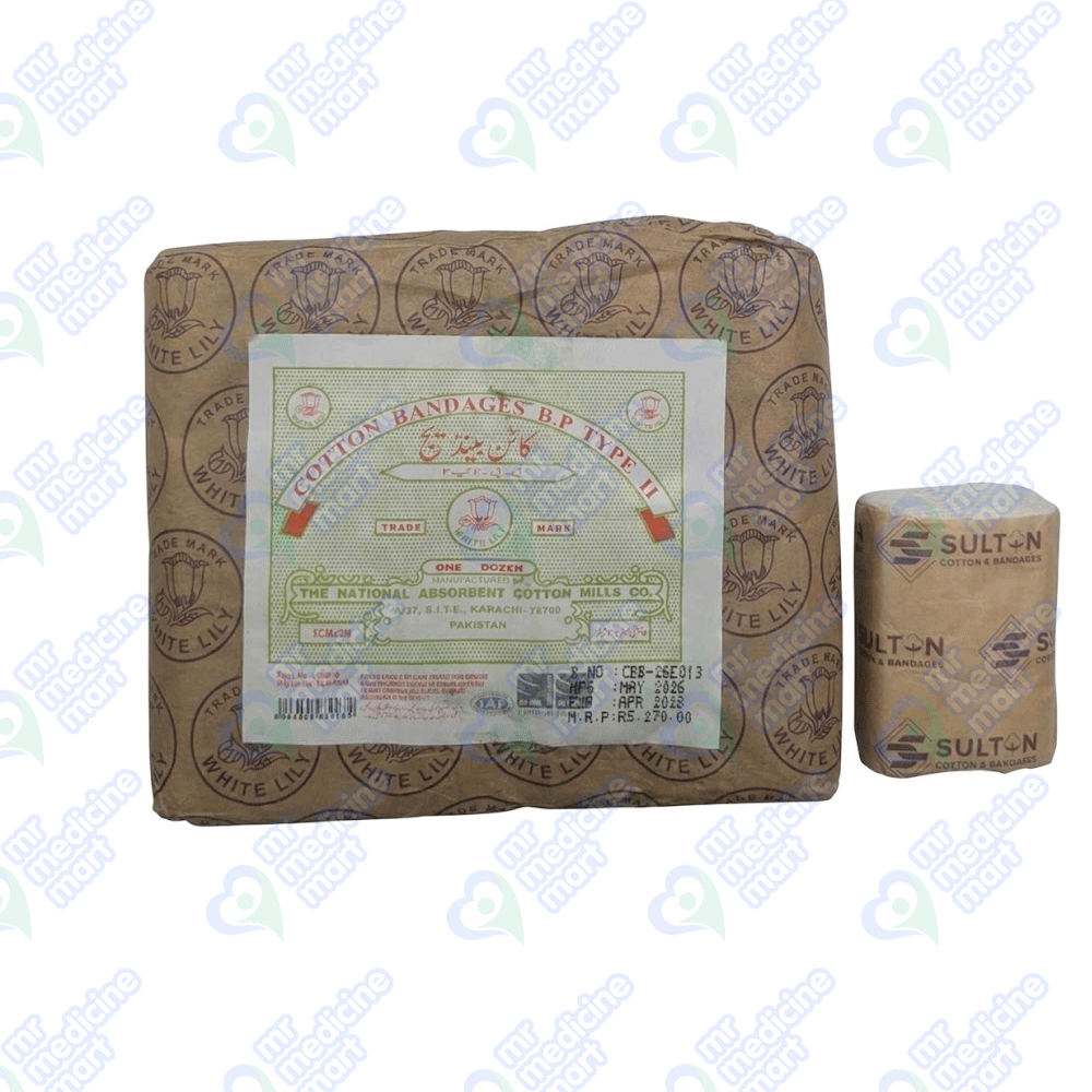 Cotton Bandage 2 Inch(5cmx3m)