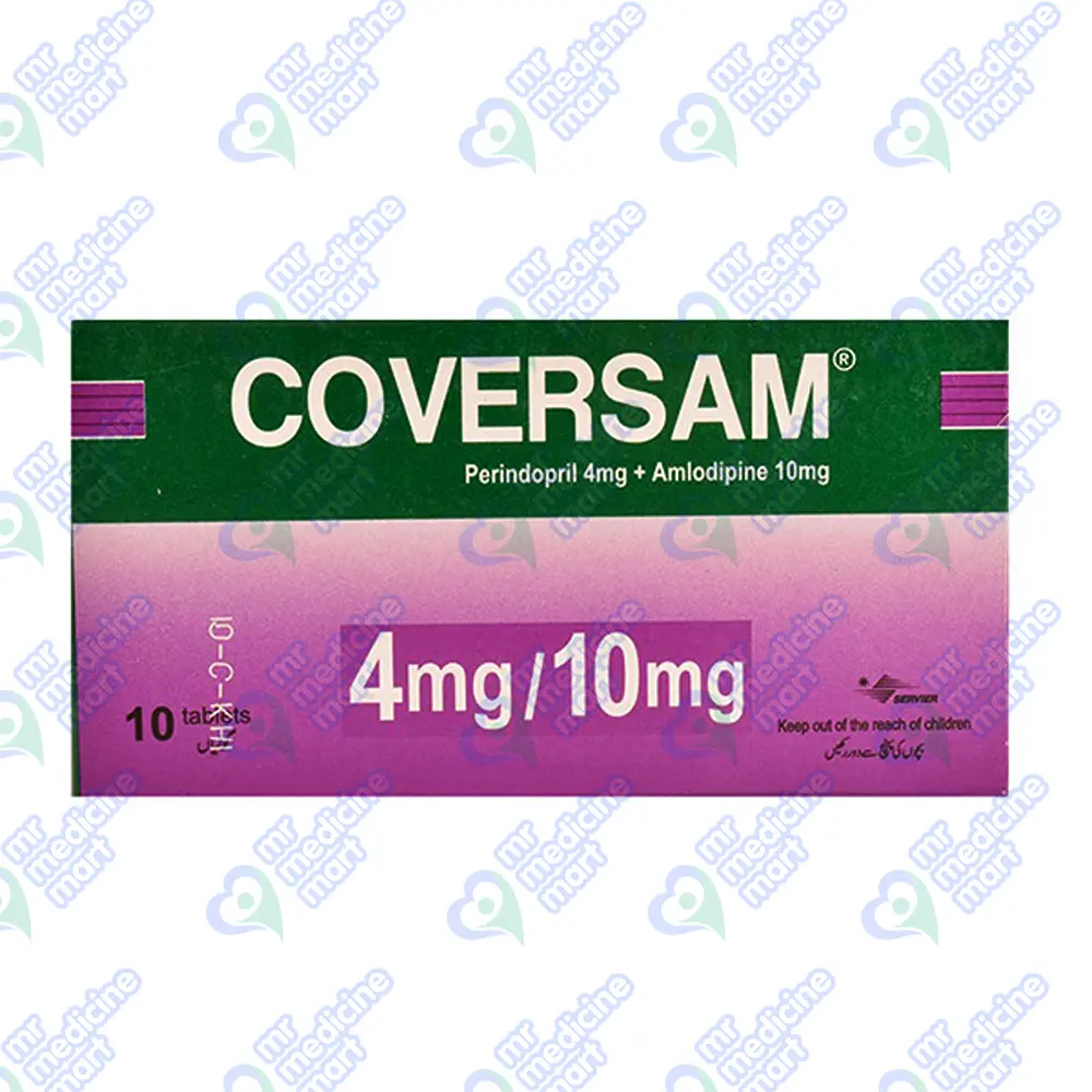 Coversam 4mg+10mg Tablet 10 'S