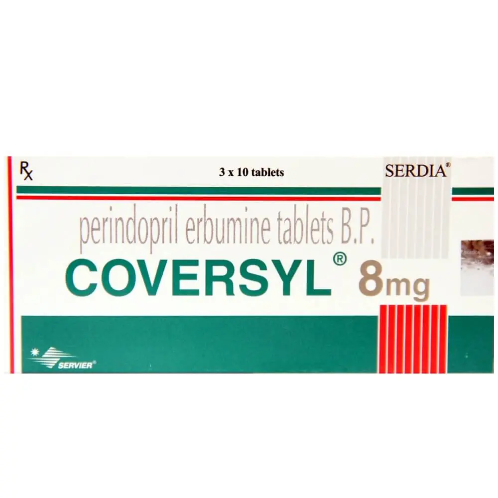 Coversyl 8mg Tablet