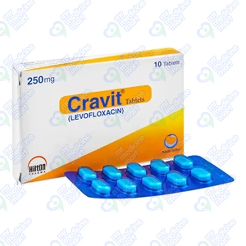 Cravit 250mg Tablet 10 'S