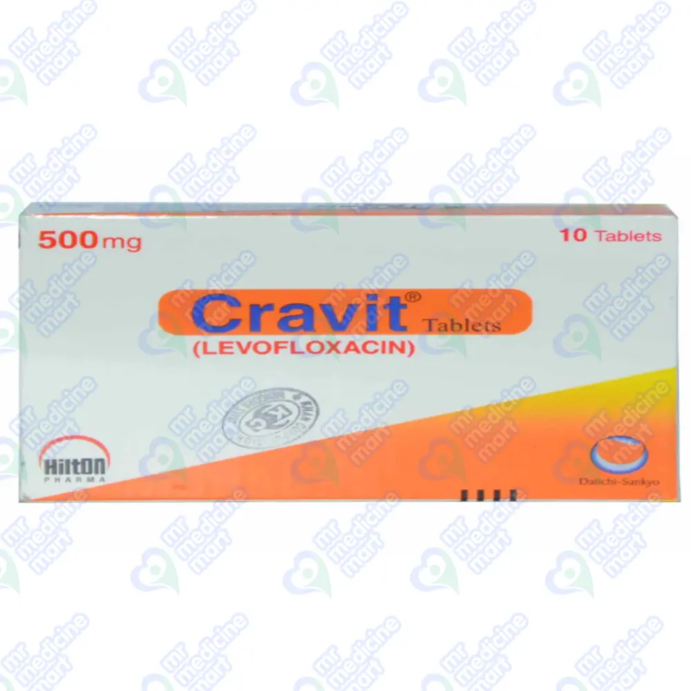 Cravit 500mg Tablet 10 'S