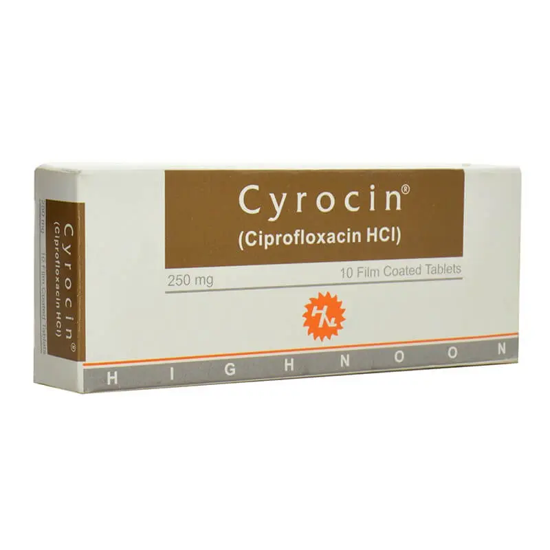Cyrocin 250mg Tablets 10's