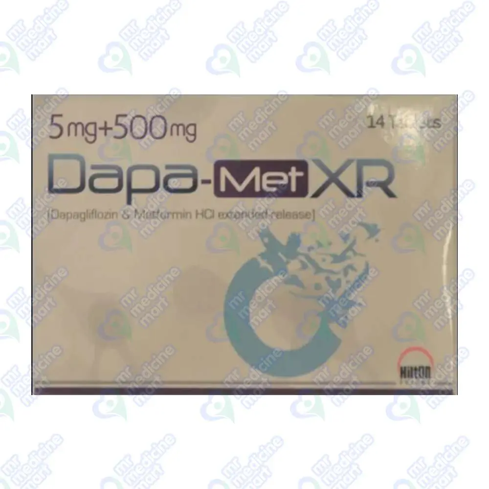 Dapa Met Xr 5/500mg Tablet