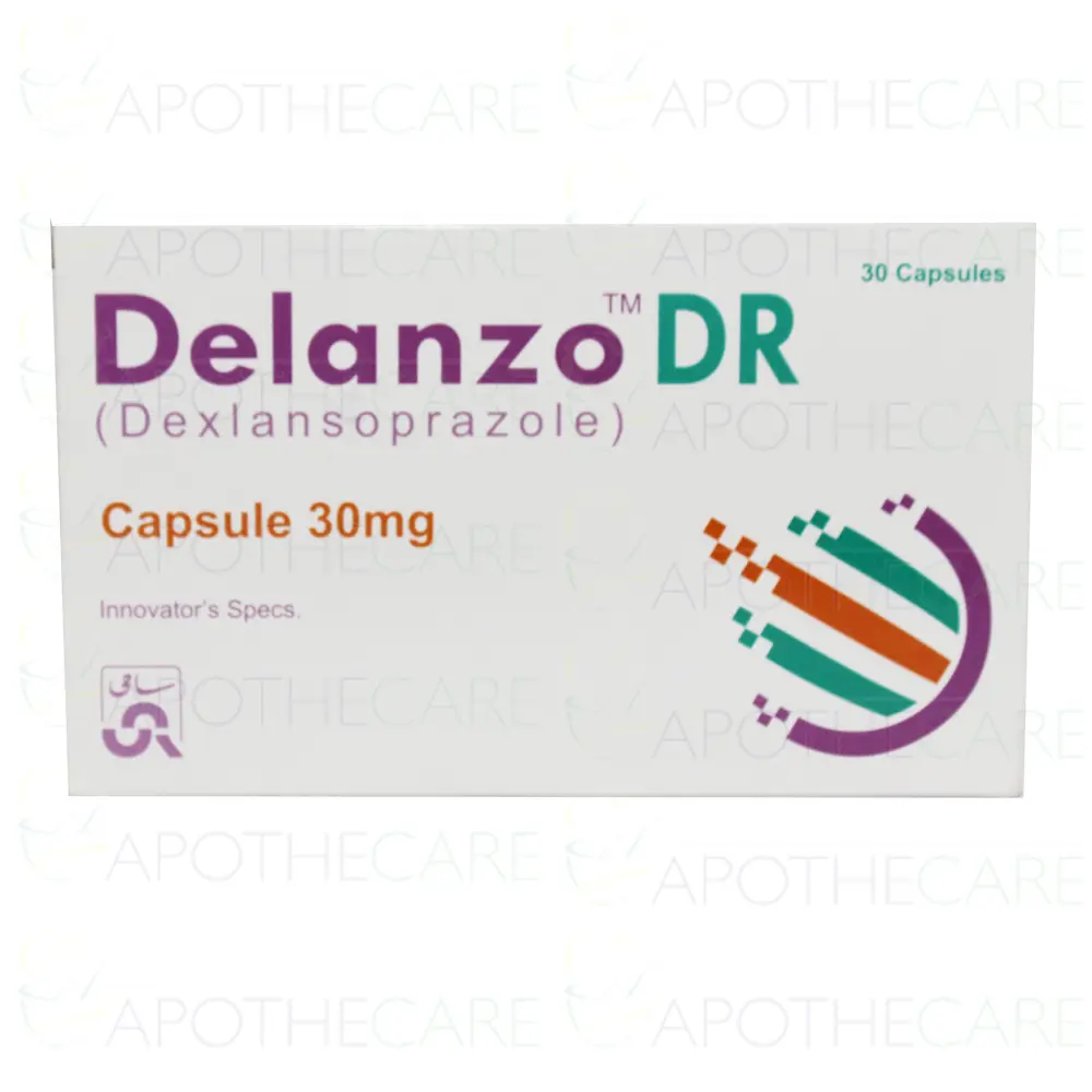 Delanzo DDR Capsules 30mg