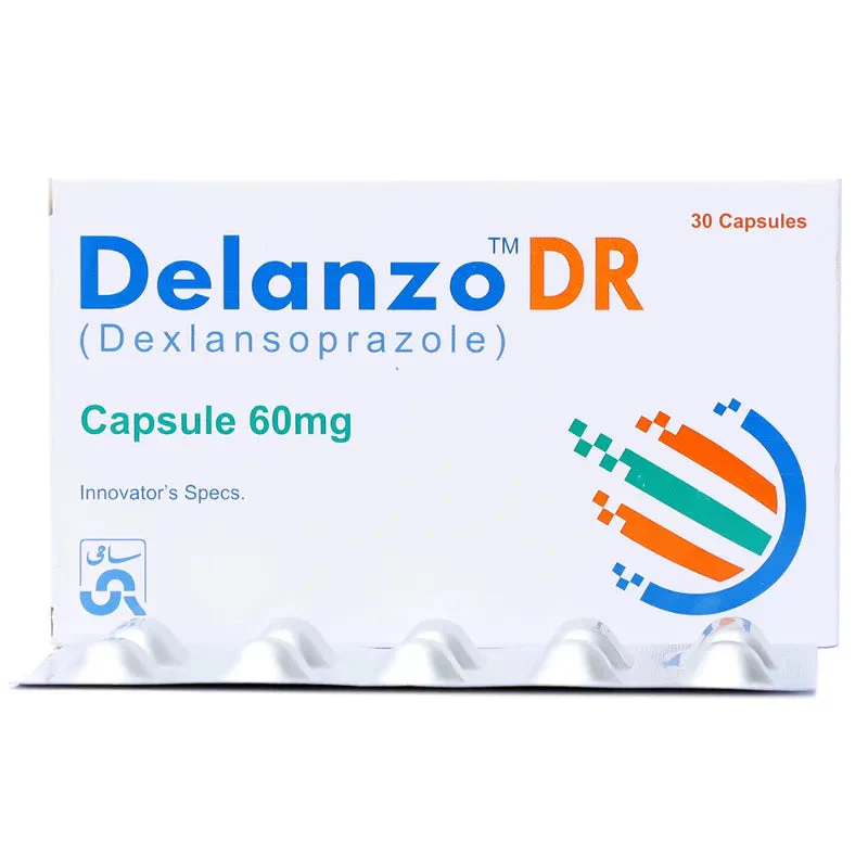 Delanzo DDR Capsules 60mg
