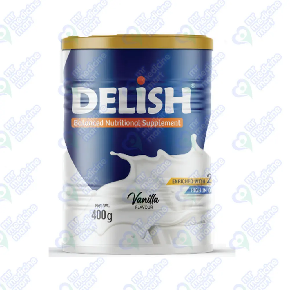 Delish Vanilla Milk Powder 400g