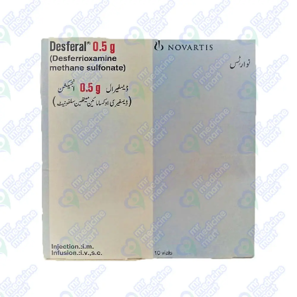 Desferal 0.5g Injection