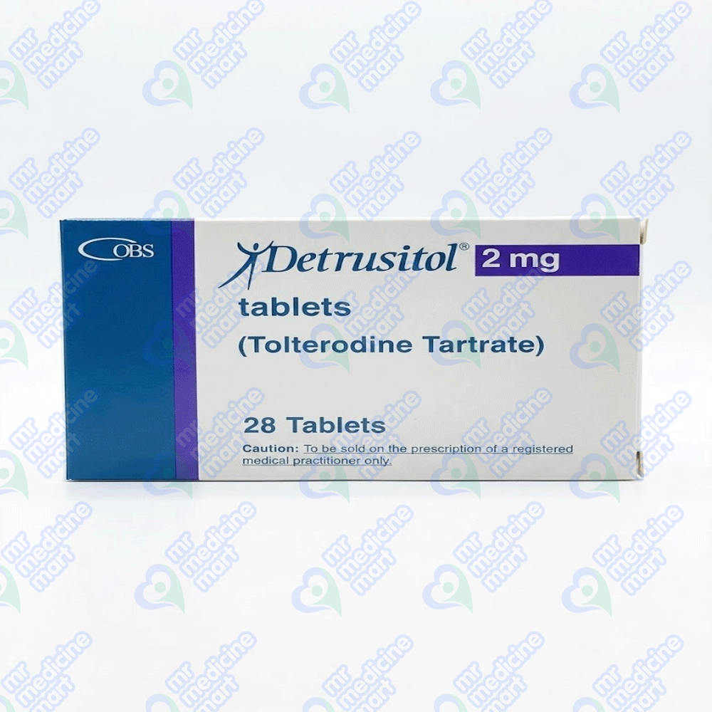 Detrusitol 2mg Tablet