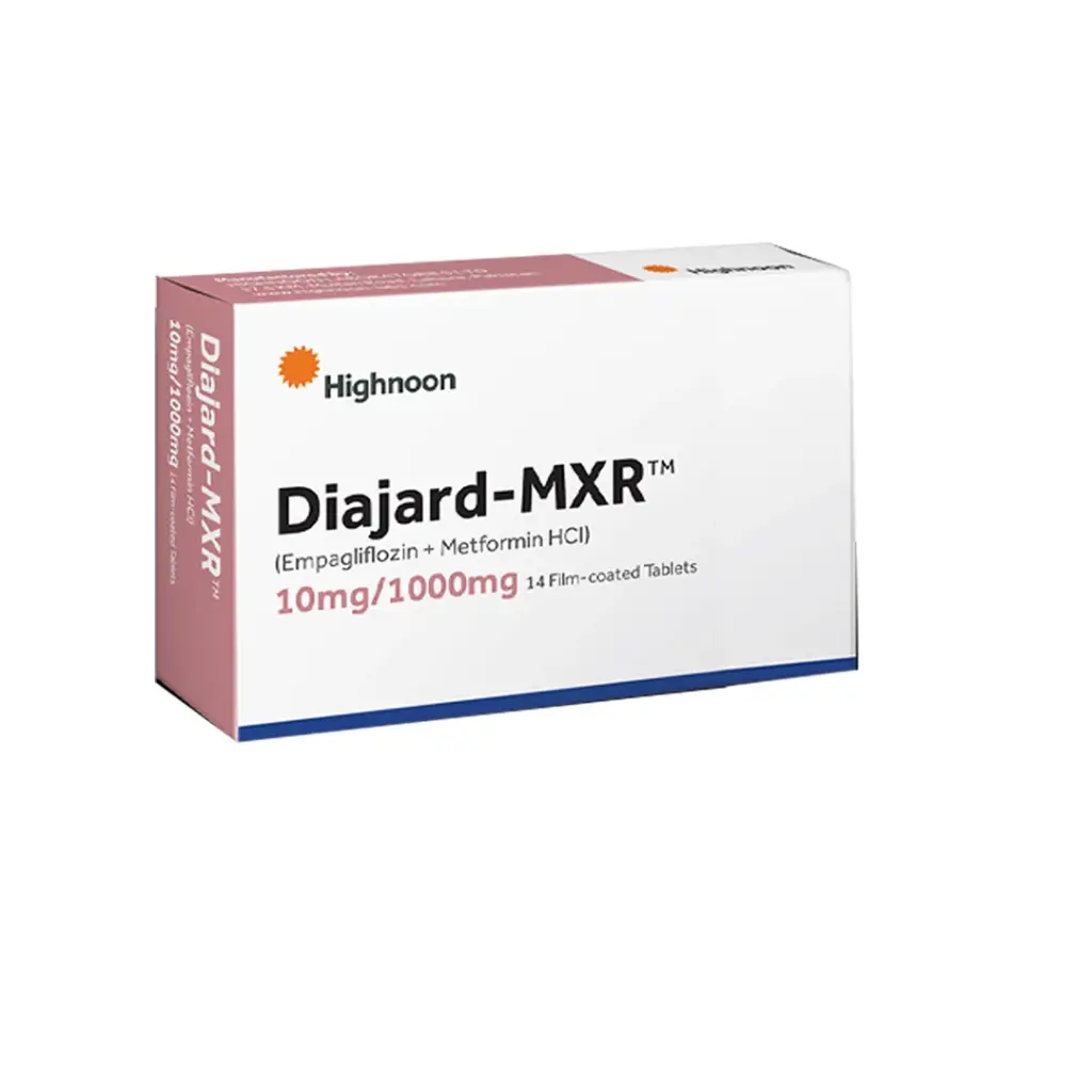 DiaJard MXR 10mg/1000mg Tablet 14's