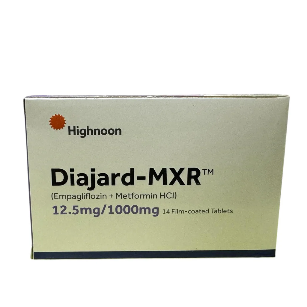 DiaJard MXR 12.5mg/1000mg Tablet 14's