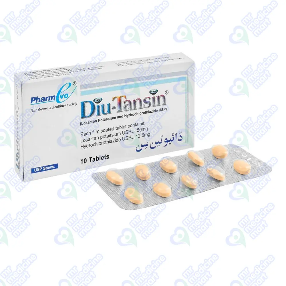 Diu Tansin Tab 50/12.5mg