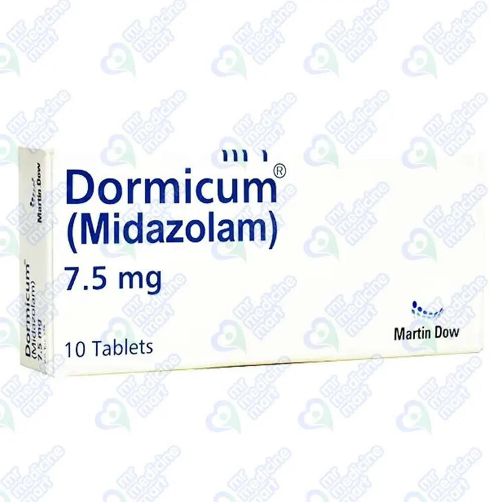 Dormicum 7.5mg Tablet 10 'S(Net)