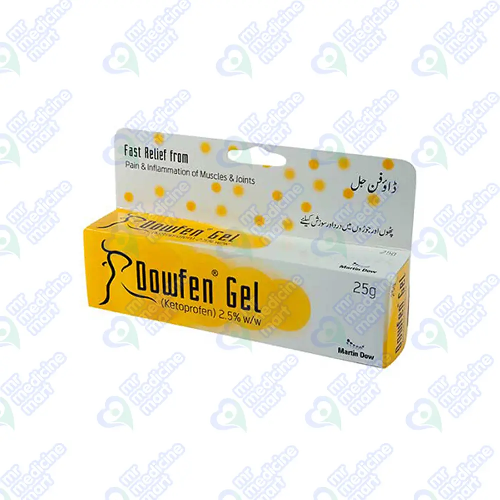 Dowfen 2.50% Gel 50 gm