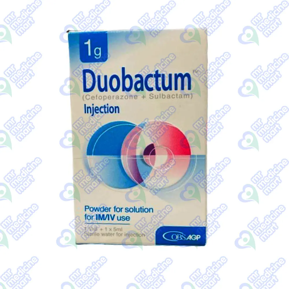 Duobactum Inj 1G IM/IV 1's