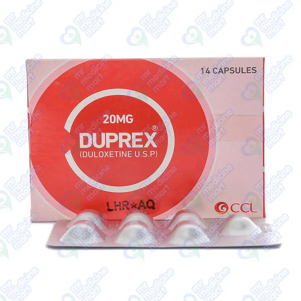Duprex 20mg Capsule 7's