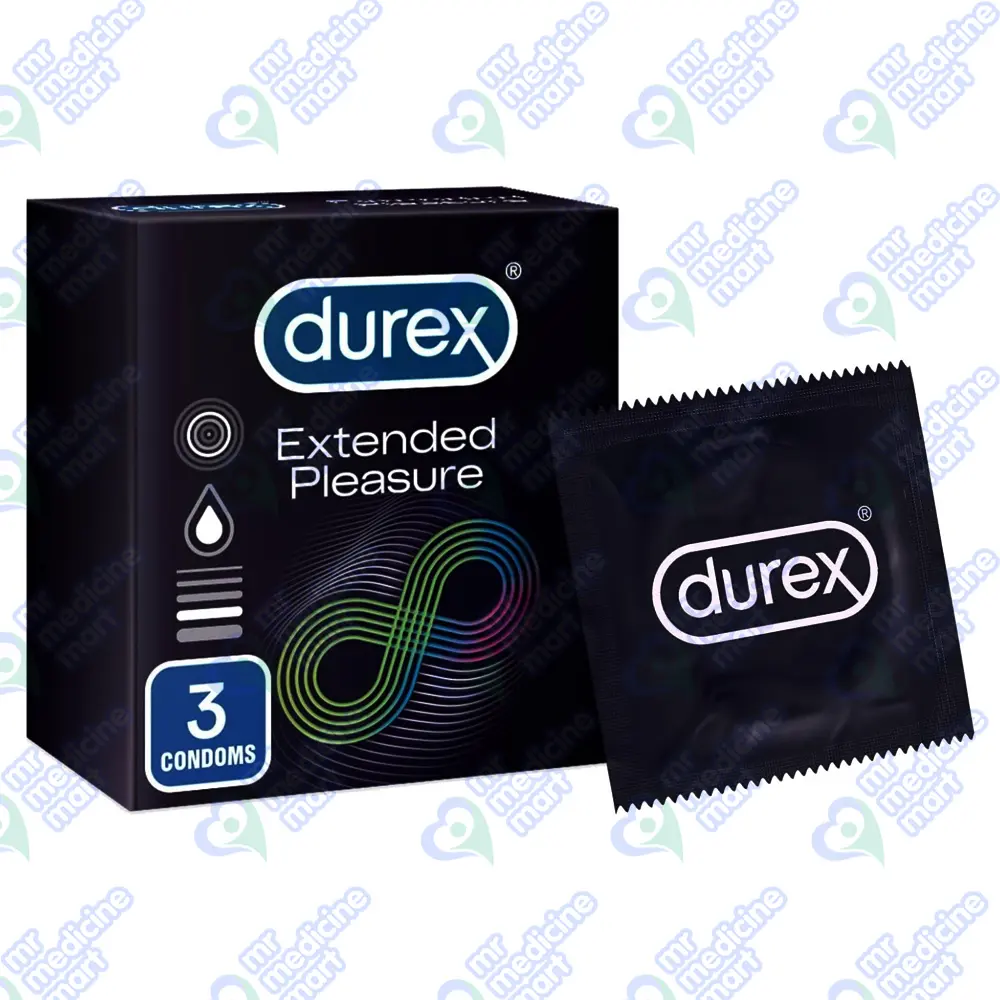 Durex Extended Pleasure Condom 3'S