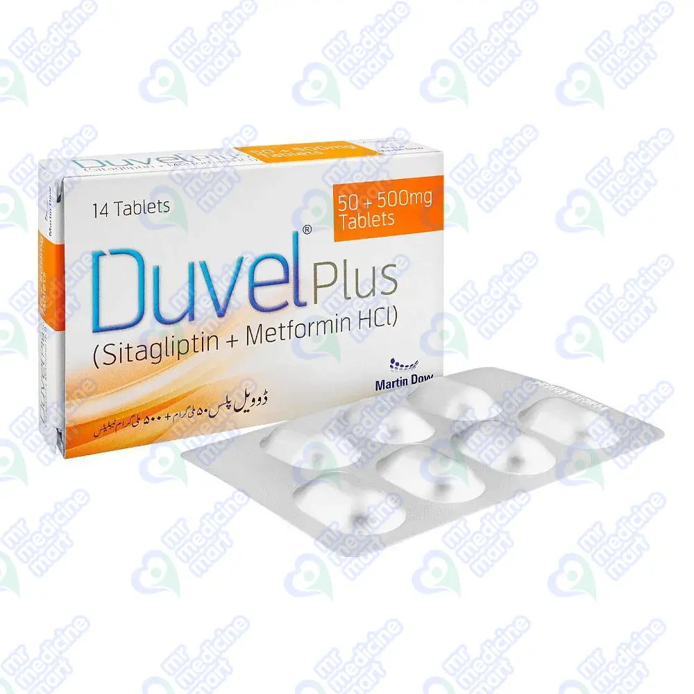 Duvel Plus 50mg+500mg Tablet 7 'S