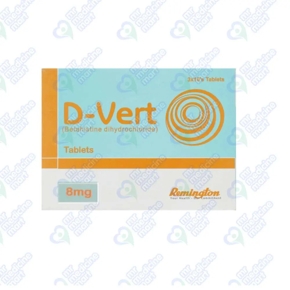 D-Vert Tablet 8mg 10 'S