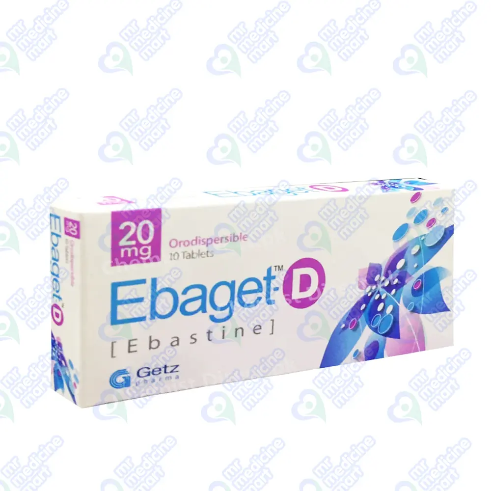 Ebaget D Tablet 20mg