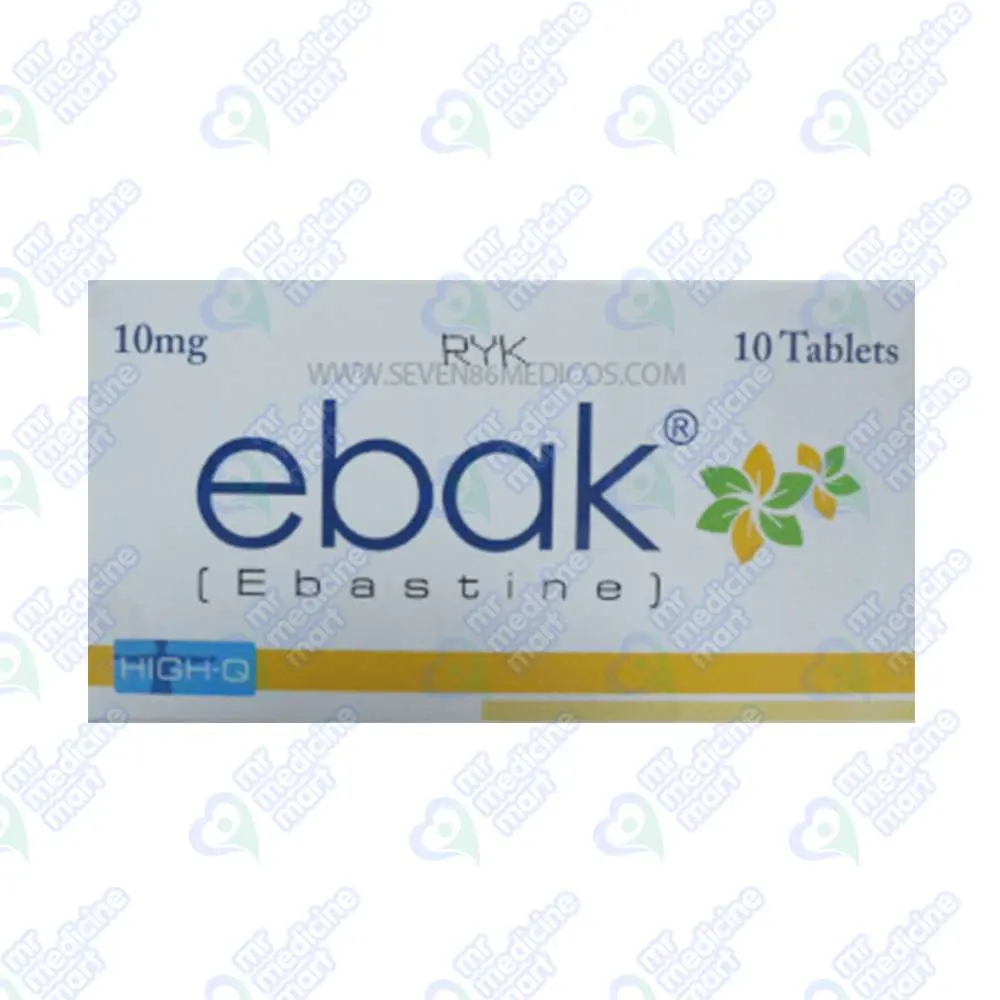 Ebak 10mg Tablet 10's
