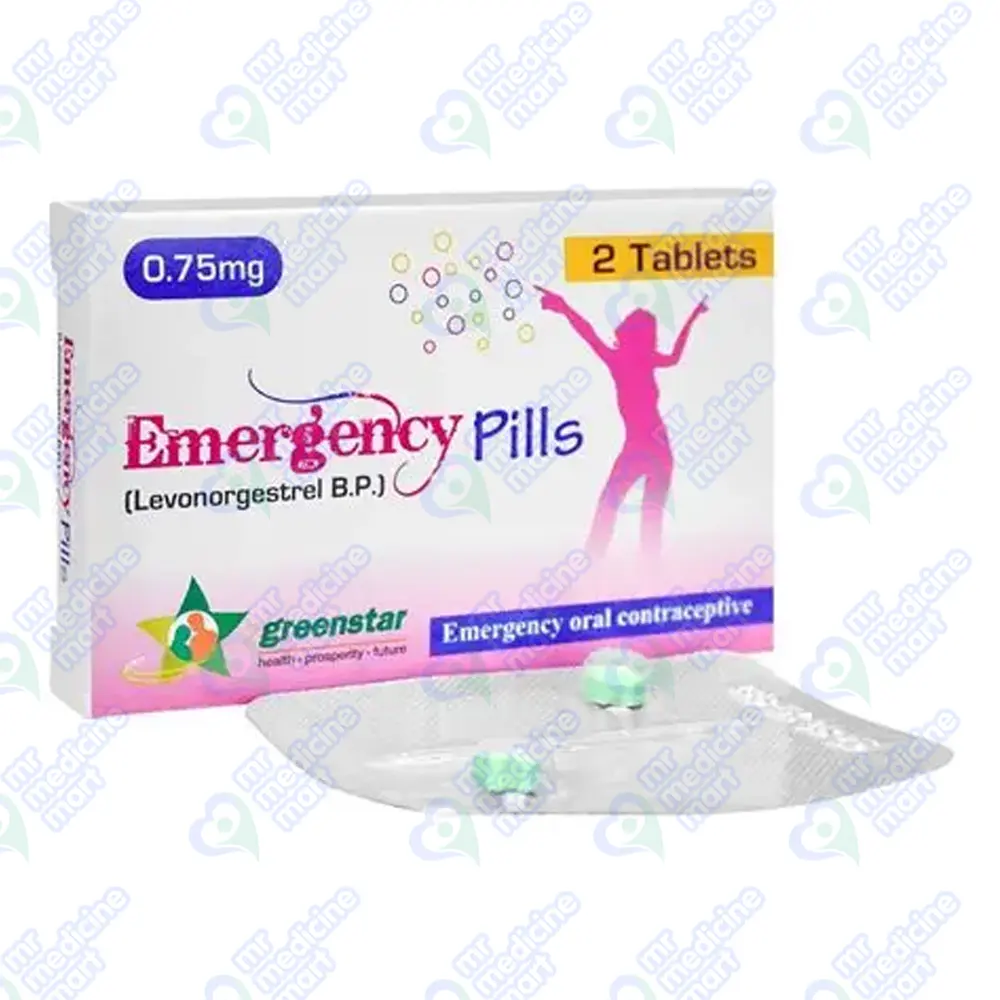 Emergency Pills 0.75mg Tablet 