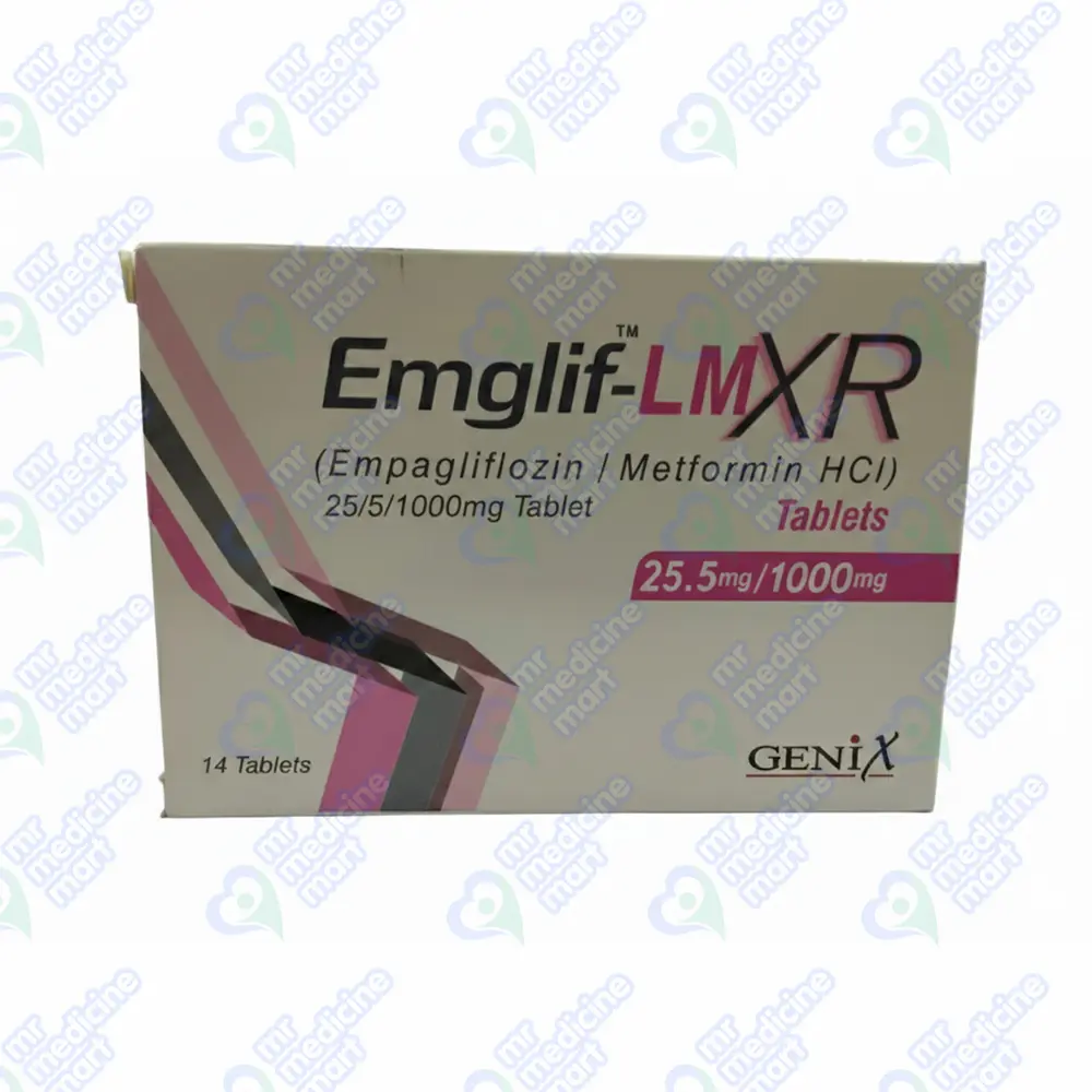 Emglif Lm XR 25/5/1000mg Tablet