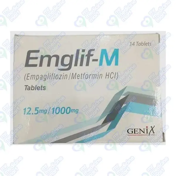 Emglif-M 12.5mg/1000mg Tablet 7 'S