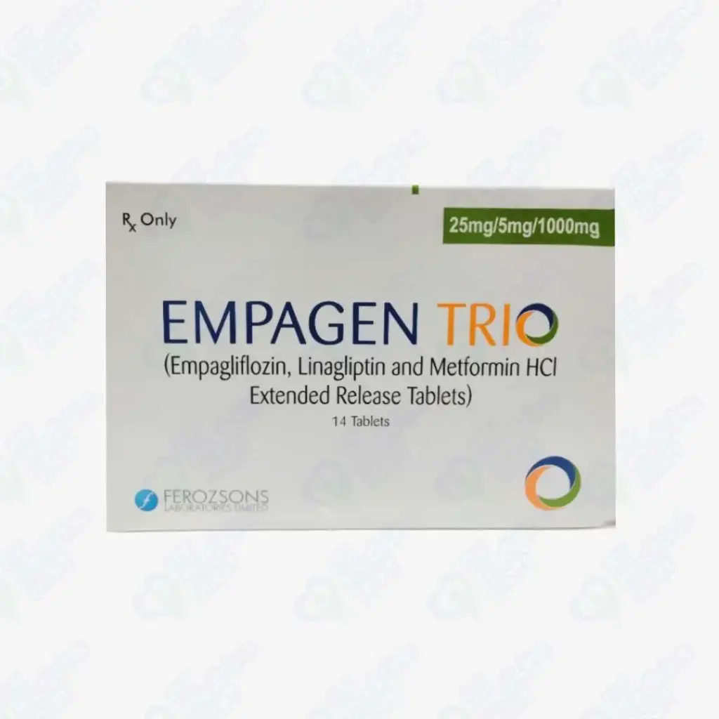 Empagen Trio Tab 25mg/5mg/1000mg