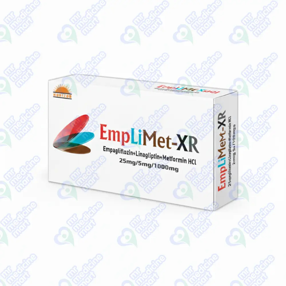 EmpLiMet XR 25/5/1000mg Tablet