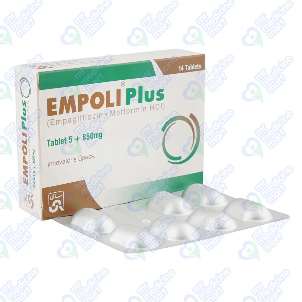 Empoli Plus 5mg+850mg Tablet