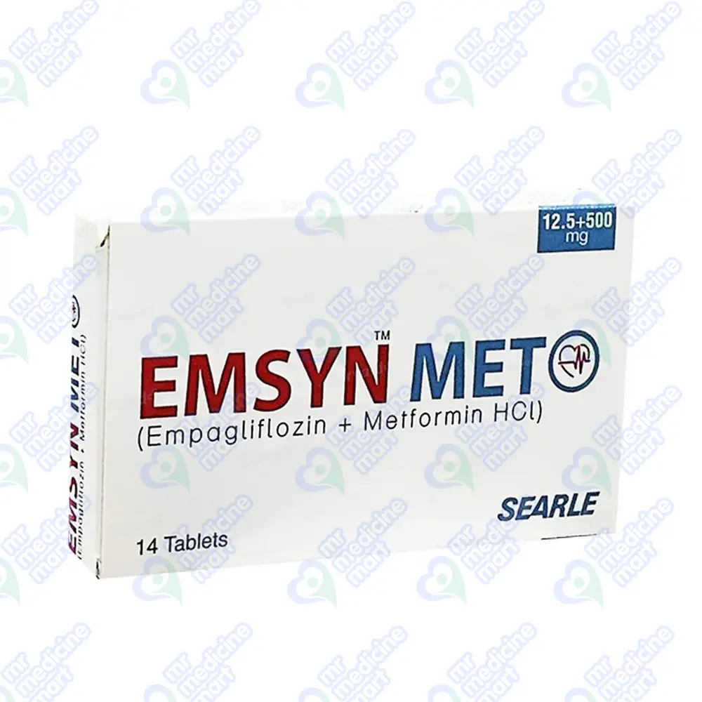 Emsyn Met 12.5/500mg Tablet 