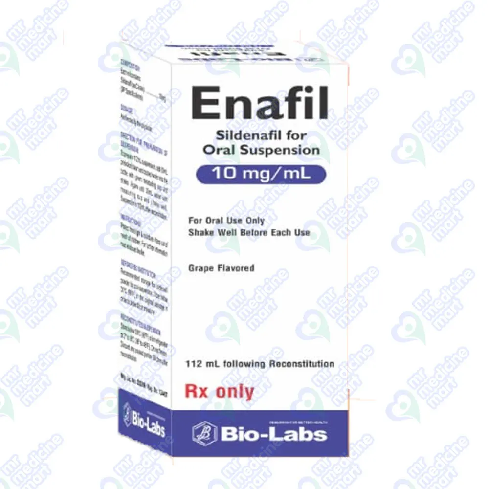 Enafil Oral Suspension 10mg/112ml(Net)