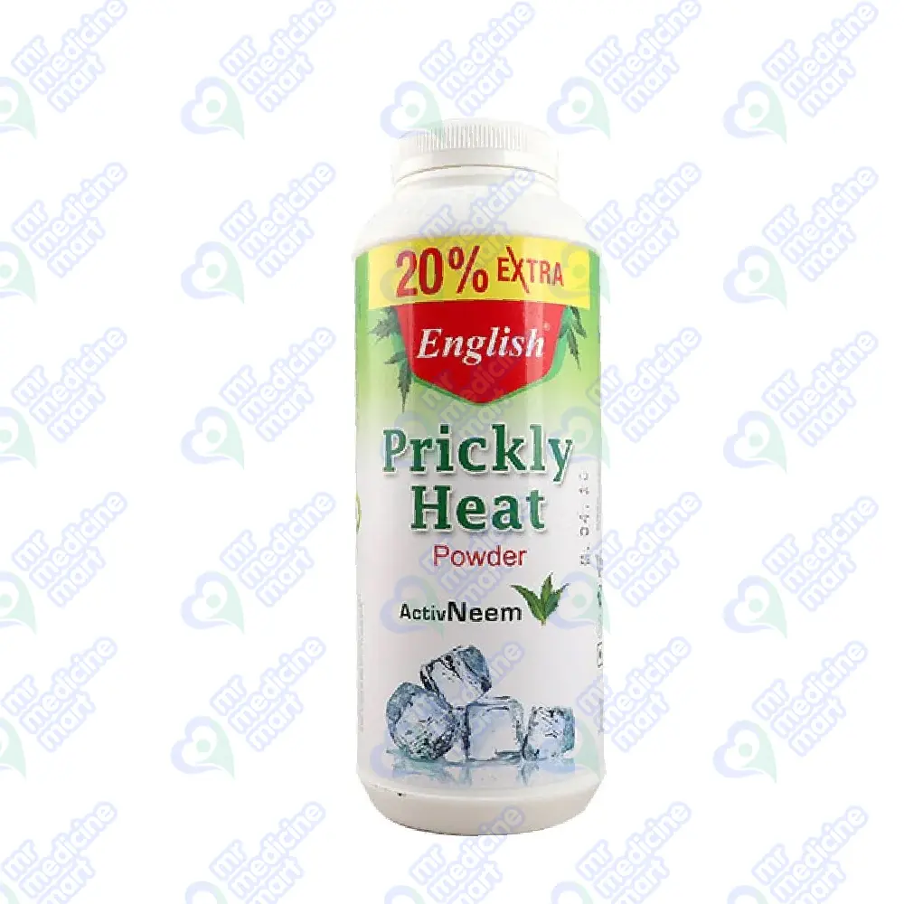 English Prickly Heat Powder (Neem) 110gm
